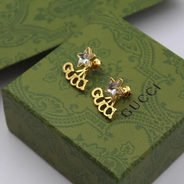 Khuyên Tai Nữ Gucci Star Ring Màu Vàng - Trang sức - Vua Hàng Hiệu