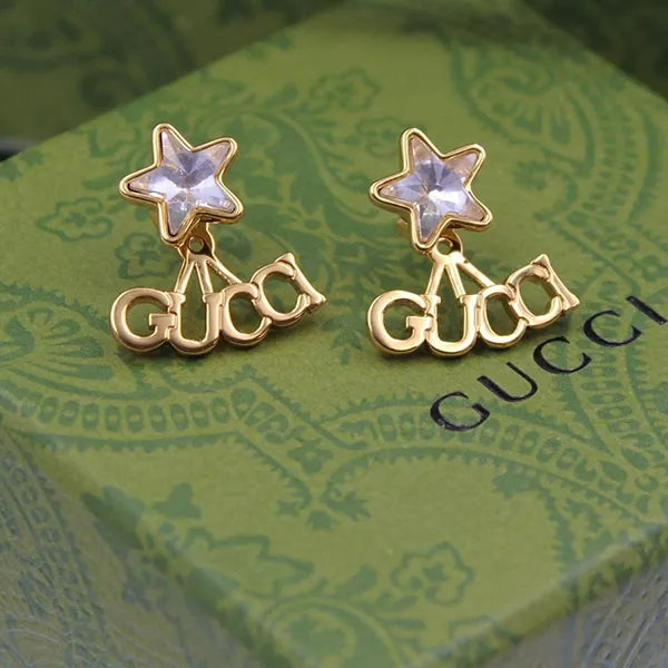 Khuyên Tai Nữ Gucci Star Ring Màu Vàng - Trang sức - Vua Hàng Hiệu