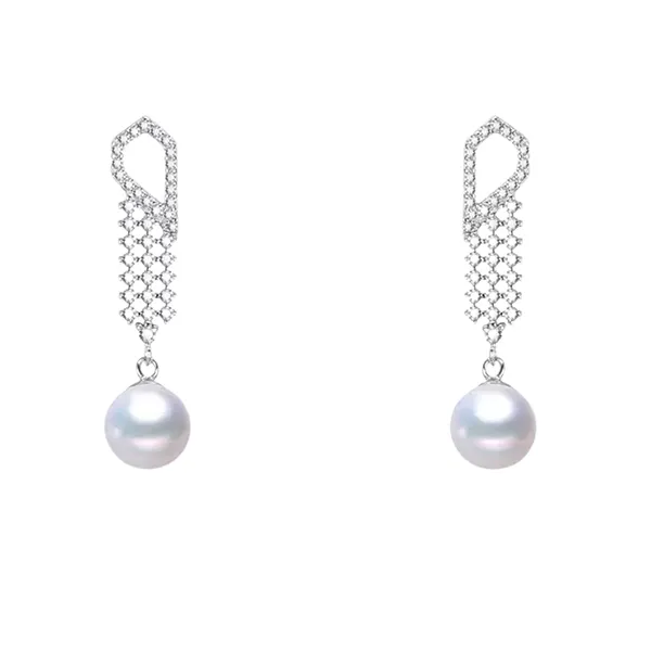 Khuyên Tai Nữ Kya Jewel Opulent Pearl JSE3 Màu Bạc - Trang sức - Vua Hàng Hiệu