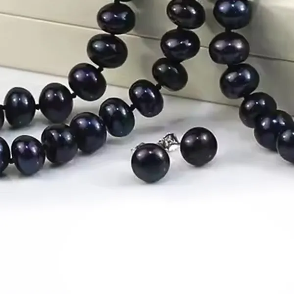 Khuyên Tai Nữ Kya Jewel Starless Night Pearl JSE5 Màu Đen - Trang sức - Vua Hàng Hiệu
