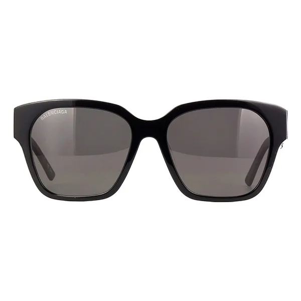 Kính Mát Balenciaga BB0215SA 001 Sunglasses Màu Đen Xám