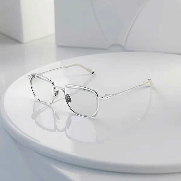 Kính Mắt Cận Bottega Veneta BV1301O 002 Eyeglasses Màu Bạc - Kính mắt - Vua Hàng Hiệu
