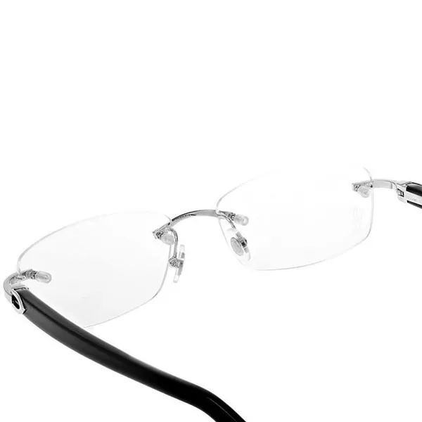 Kính Mắt Cận Nam Cartier C-Decor Rimless Eyeglasses Màu Đen - Kính mắt - Vua Hàng Hiệu