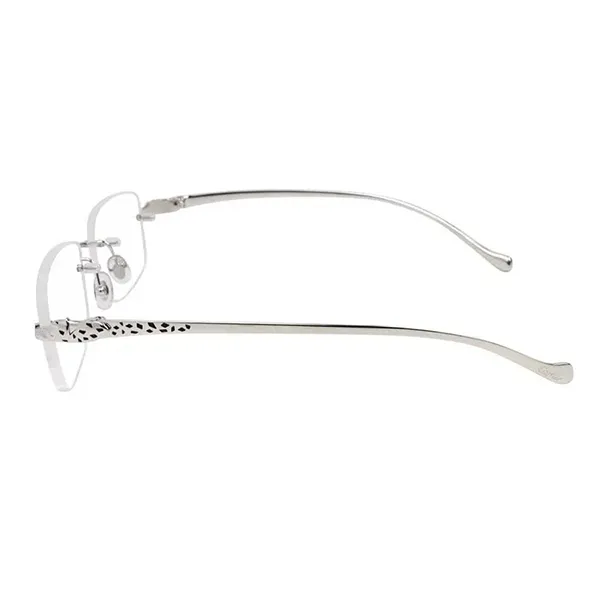 Kính Mắt Cận Cartier CT0063O Eyeglasses Màu Bạc