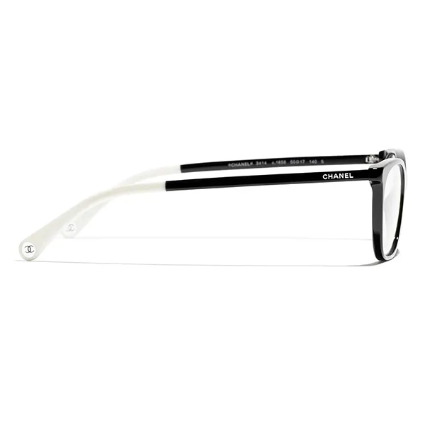 Kính Mắt Cận Chanel Eyeglasses Black 0CH3414 1656 Màu Đen - Kính mắt - Vua Hàng Hiệu