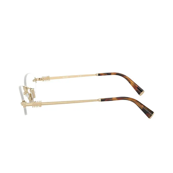 Kính Mắt Cận Miu Miu 0MU 53WV ZVN1O1 Plated Gold Màu Vàng