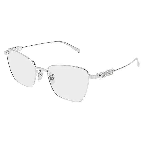 Kính Mắt Cận Nữ Gucci GG1807O 004 Eyeglasses Màu Bạc