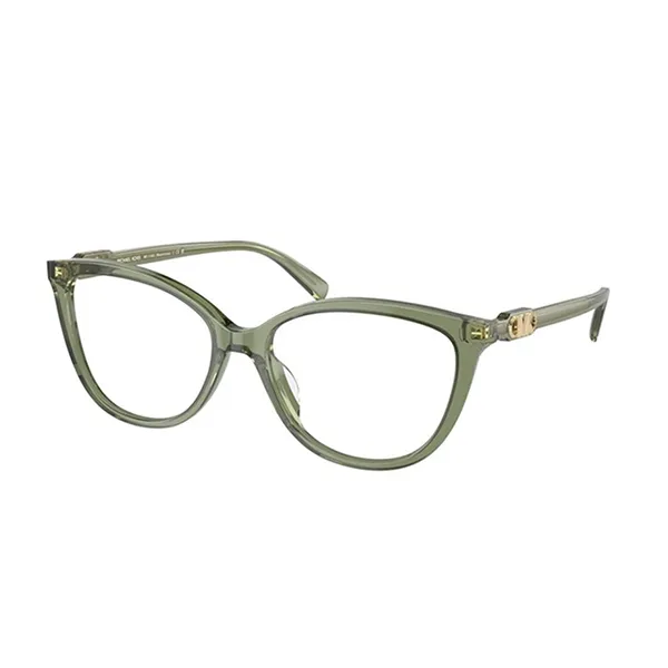 Kính Mắt Cận Nữ Michael Kors MK 4109U Westminster 3944 Green Transparent Eyeglasses Màu Xanh
