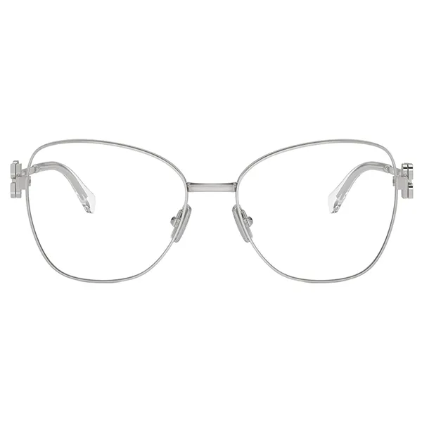 Kính Mắt Cận Nữ Miu Miu 0MU 50XV 1BC1O1 SILVER Eyeglasses Màu Bạc - Kính mắt - Vua Hàng Hiệu