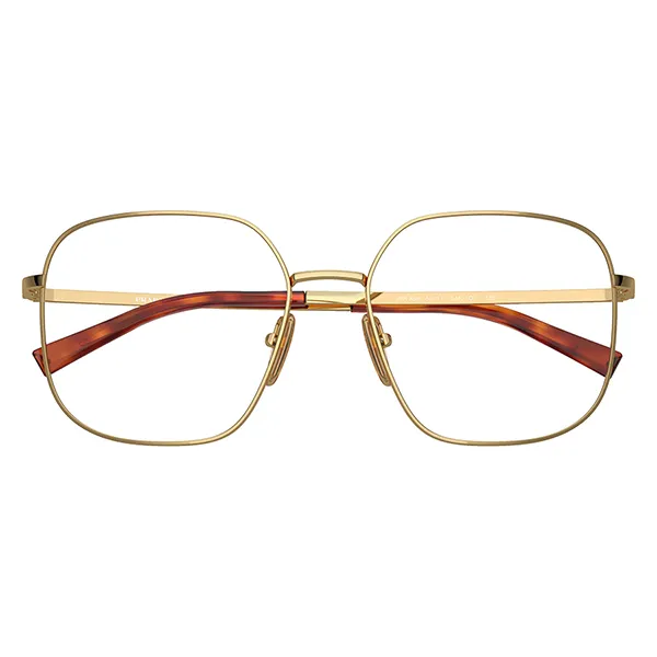 Kính Mắt Cận Nữ Prada PR A59V 5AK1O1 55 Eyeglasses Màu Vàng Gold