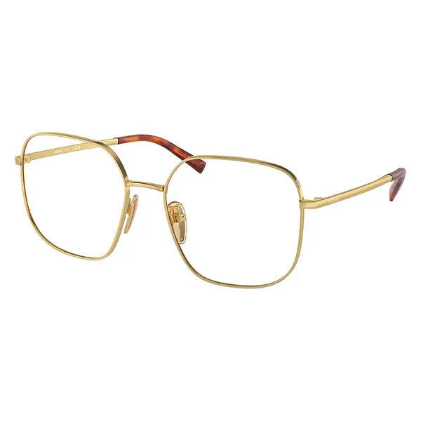 Kính Mắt Cận Nữ Prada PR A59V 5AK1O1 55 Eyeglasses Màu Vàng Gold