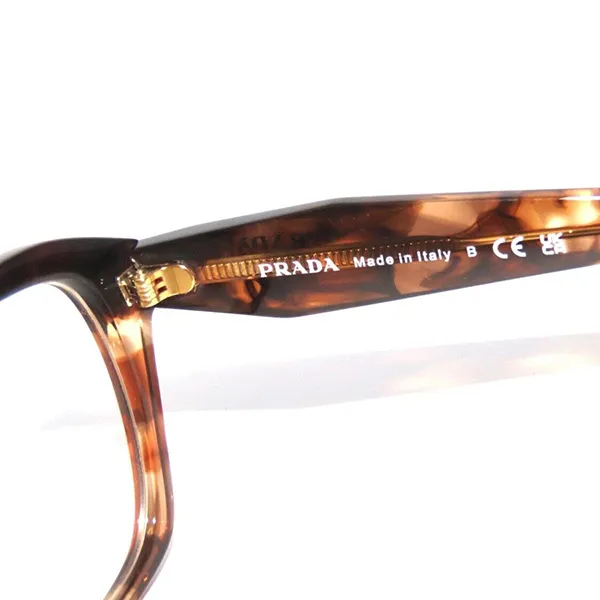 Kính Mắt Cận Nữ Prada PR14ZV 07R1O1 Havana Eyeglasses Màu Nâu
