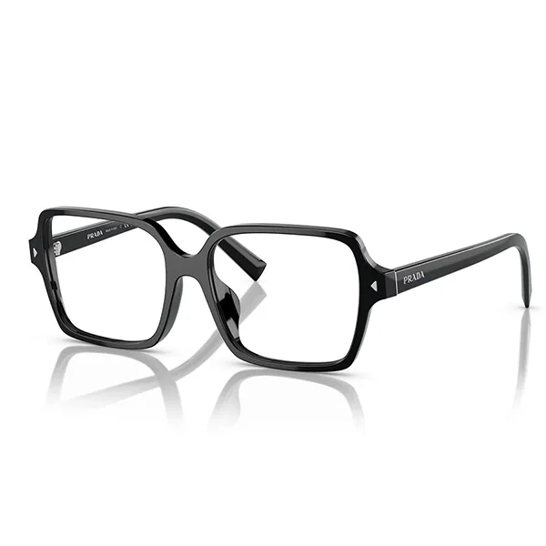 Kính Mắt Cận Prada PR A02V 1AB1O1 Black Màu Đen - Kính mắt - Vua Hàng Hiệu