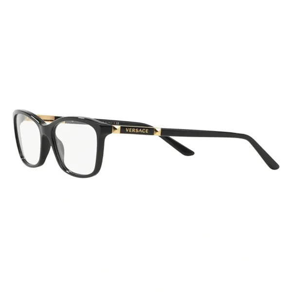 Kính Mắt Cận Nữ Versace Eyeglass VE 3186 GB1 Màu Đen - Kính mắt - Vua Hàng Hiệu