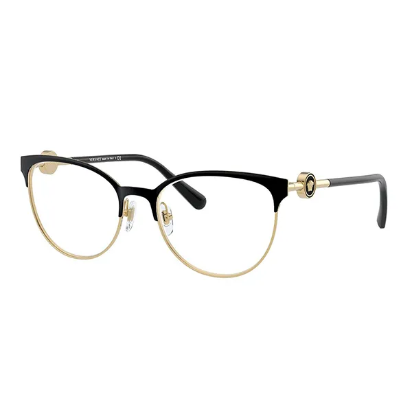 Kính Mắt Cận Versace Eyeglasses VE1271 1433 Màu Đen/Vàng