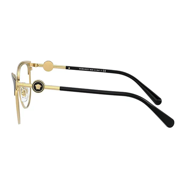 Kính Mắt Cận Versace Eyeglasses VE1271 1433 Màu Đen/Vàng