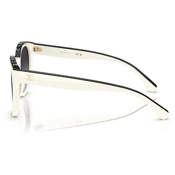 Kính Mát Chanel 0CH5414 1763S6 White Grey Sunglasses Màu Xám Trắng - Kính mắt - Vua Hàng Hiệu