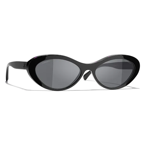 Kính Mát Chanel 0CH5416 1711S4 Sunglasses Màu Đen Xám