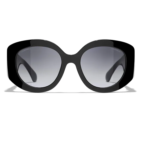 Kính Mát Chanel 0CH5543 C622S6 Sunglasses Màu Đen Xám