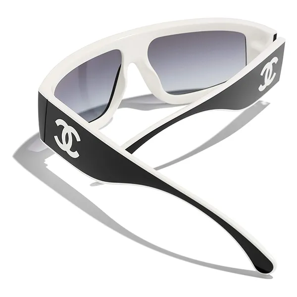 Kính Mát Chanel Sunglasses CH6057 1656/S6 Màu Đen/Xám - Kính mắt - Vua Hàng Hiệu