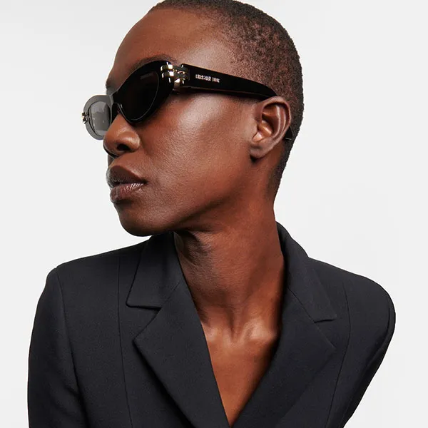 Kính Mát Dior CDIOR B1U Cat-Eye Sunglasses Màu Đen - Kính mắt - Vua Hàng Hiệu