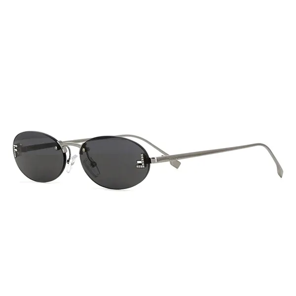 Kính Mát Fendi Sunglasses FE4075US 12A Màu Xám Đen Size 54