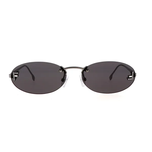 Kính Mát Fendi Sunglasses FE4075US 12A Màu Xám Đen Size 54