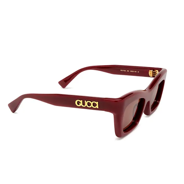 Kính Mát Gucci Geometric Sunglasses GG1773S 003 Màu Đỏ