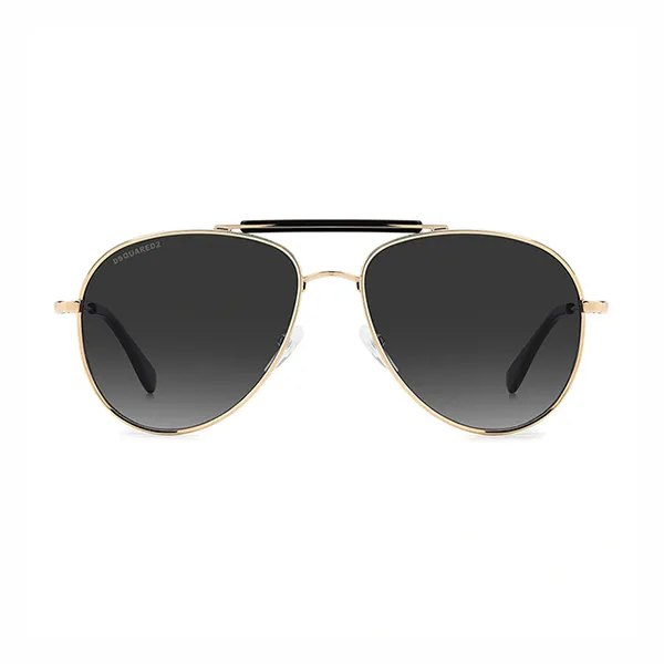 Kính Mát Nam Dsquared2 D2 0045/S - RHL 9O Black Gold Sunglasses Man Màu Xám Vàng - Kính mắt - Vua Hàng Hiệu