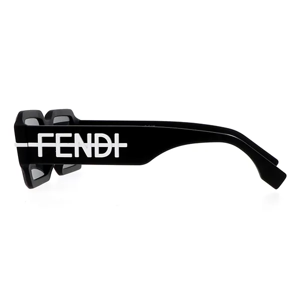Kính Mát Nam Fendi Graphy FE40073U 02A Black Dark Grey Sunglasses Màu Đen - Kính mắt - Vua Hàng Hiệu