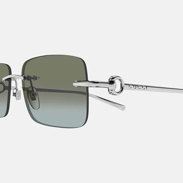Kính Mát Nam Gucci GG1703S 007 Màu Xanh Bạc