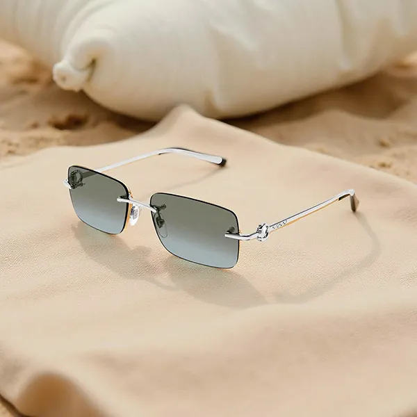 Kính Mát Nam Gucci GG1703S 007 Màu Xanh Bạc
