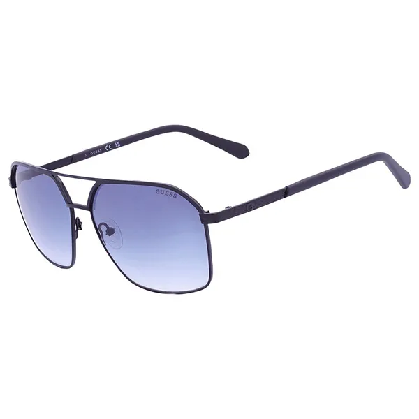 Kính Mát Nam Guess Blue Gradient Navigator Men's Sunglasses GF5081 01W 60 Màu Xanh Đen - Kính mắt - Vua Hàng Hiệu