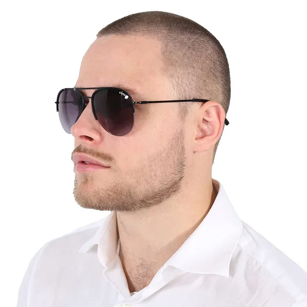 Kính Mát Nam Guess Grey Gradient Pilot Men's Sunglasses GF0224-01B Màu Xám Đen - Kính mắt - Vua Hàng Hiệu