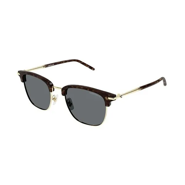Kính Mát Nam Montblanc MB0242S 009 Màu Xanh Nâu - Kính mắt - Vua Hàng Hiệu