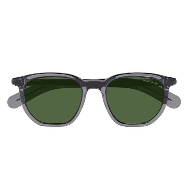 Kính Mát Nam Montblanc Sunglasses MB0352S 003 Màu Xanh/Xám - Kính mắt - Vua Hàng Hiệu
