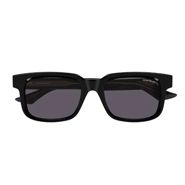Kính Mát Nam Montblanc Sunglasses MB0383S 005 Màu Xám Đen - Kính mắt - Vua Hàng Hiệu
