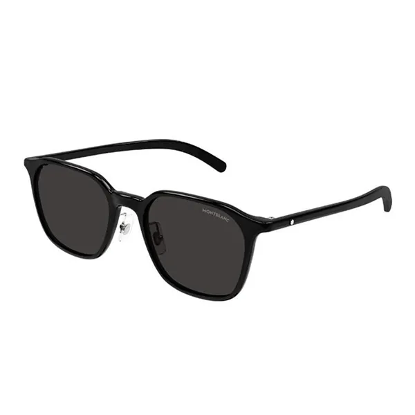 Kính Mát Nam Montblanc Sunglasses MB0420SK 001 Màu Xám/Đen - Kính mắt - Vua Hàng Hiệu