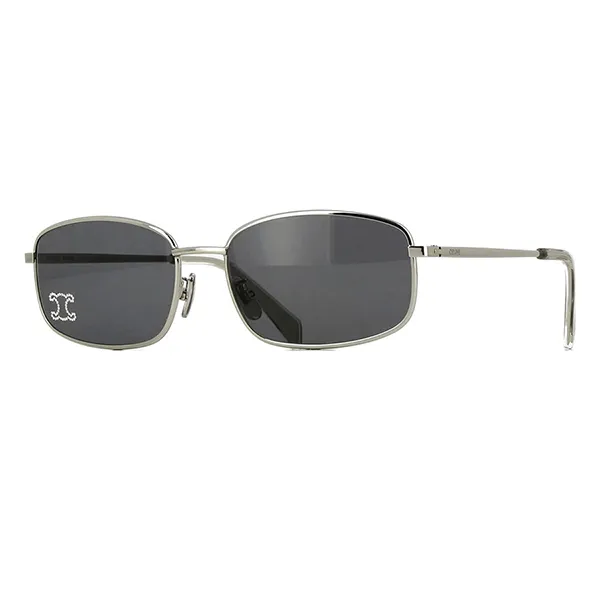 Kính Mát Nữ Celine Triomphe Rhinestone Sunglasses CL40285U 16A Màu Bạc - Kính mắt - Vua Hàng Hiệu