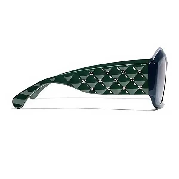 Kính Mắt Nữ Chanel Oval Sunglasses CH5486 Màu Xanh - Kính mắt - Vua Hàng Hiệu