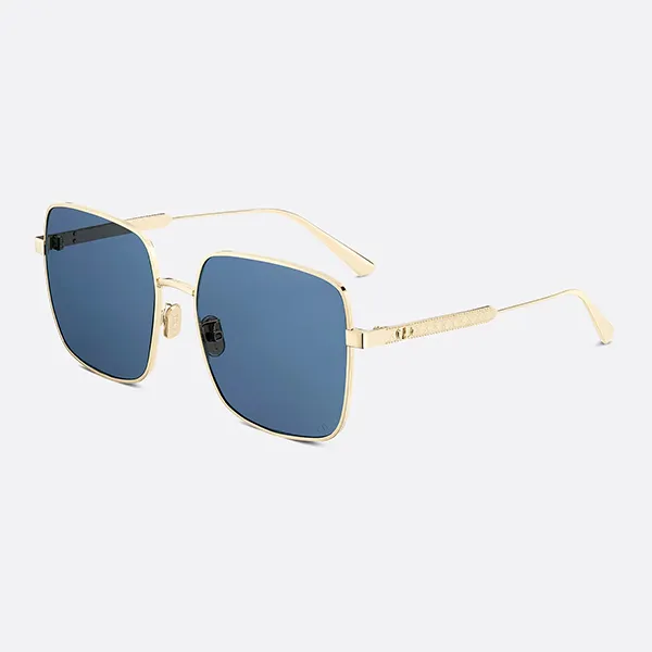 Kính Mát Nữ Dior Cannage S1U Blue Sunglasses DCANS1UXR B0B0 Màu Xanh Vàng - Kính mắt - Vua Hàng Hiệu
