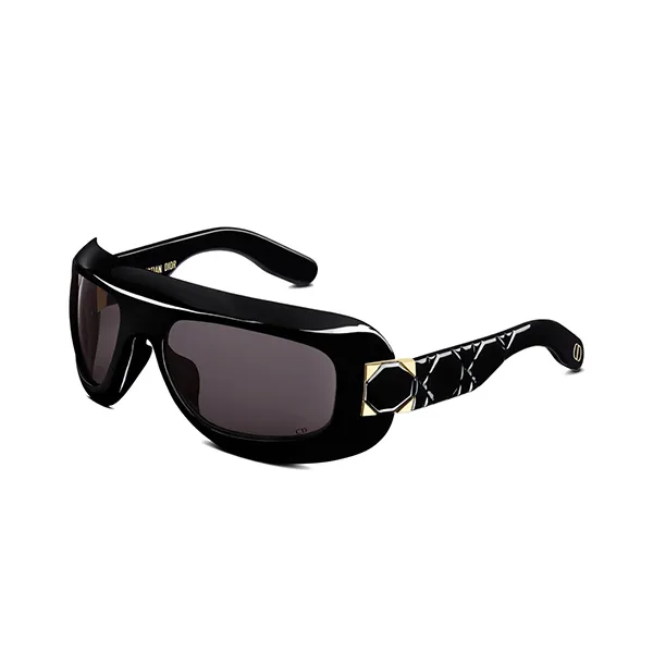 Kính Mát Nữ Dior Sunglasses Lady 95.22 M1I Black Eyewear Màu Đen Xám - Kính mắt - Vua Hàng Hiệu