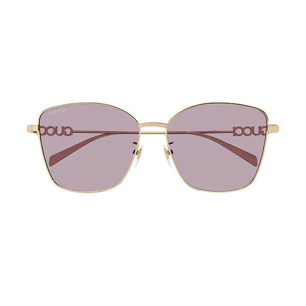 Kính Mát Nữ Gucci GG1805SA 003 Rose Gold Violet Màu Tím Phối Vàng Hồng