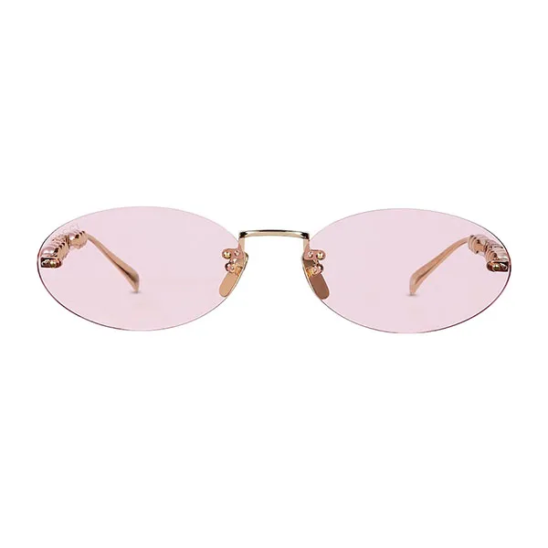 Kính Mát Nữ Gucci Oval Frame Sunglasses GG1922S Màu Hồng - Kính mắt - Vua Hàng Hiệu