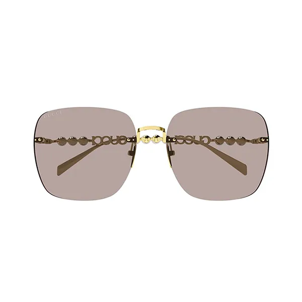 Kính Mát Nữ Gucci Sunglass GG1923SA 004 Gold Light Pink Màu Hồng Vàng