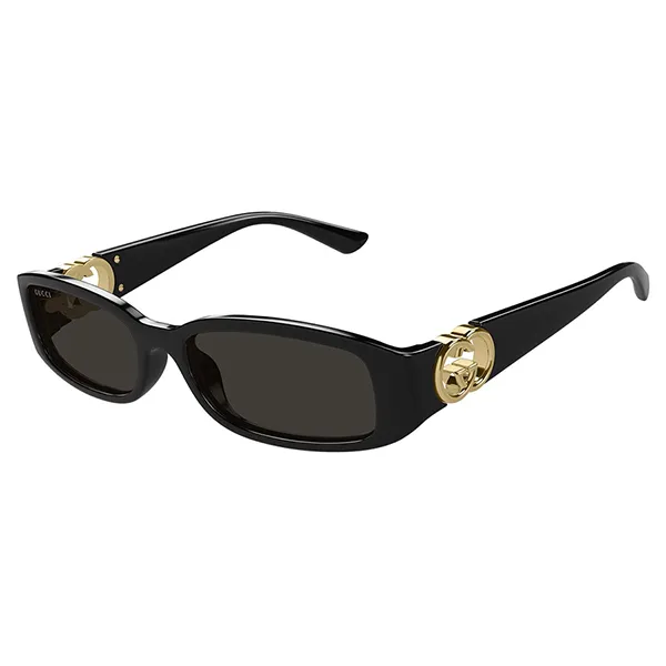 Kính Mát Nữ Gucci Sunglasses GG1661S 001 Màu Xám/Đen