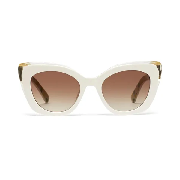 Kính Mát Nữ Kate Spade Sunglasses MARIGOLD/S 0SZJHA 51 Màu Trắng Ngà - Kính mắt - Vua Hàng Hiệu