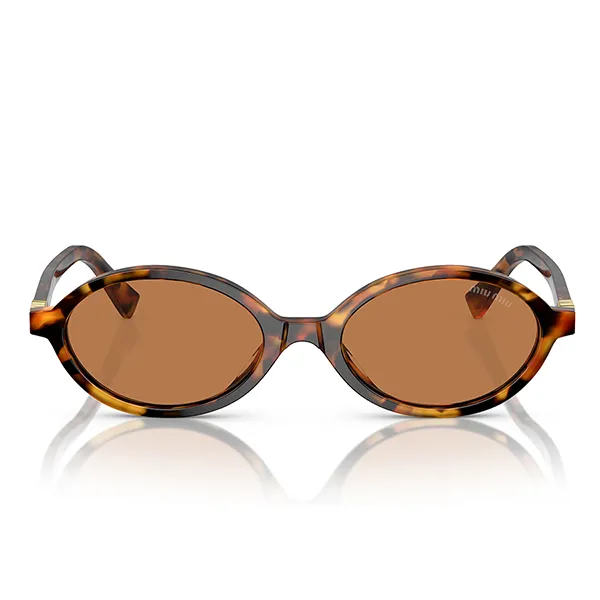 Kính Mát Nữ Miu Miu 0MU 04ZS 19P2Z1 LIGHT HAVANA BROWN Sunglasses Màu Nâu - Kính mắt - Vua Hàng Hiệu