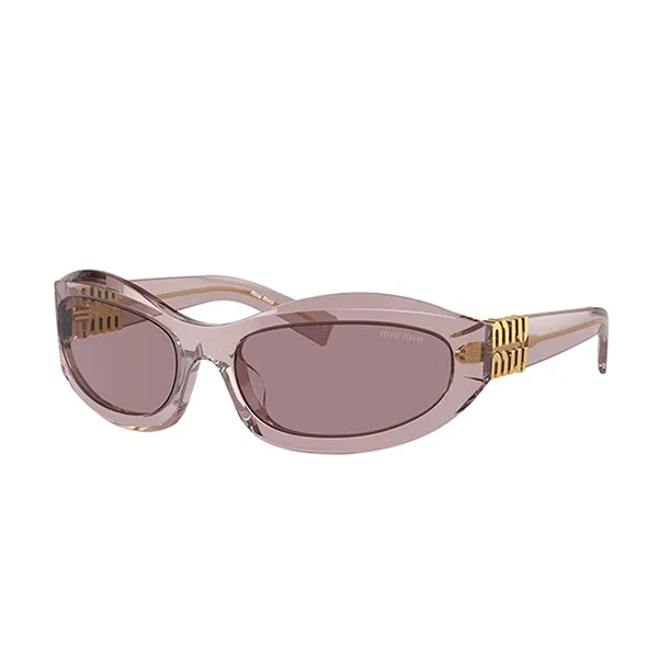 Kính Mát Nữ Miu Miu 0MU 14ZS 12W20I Sunglasses Màu Tím Nâu - Kính mắt - Vua Hàng Hiệu