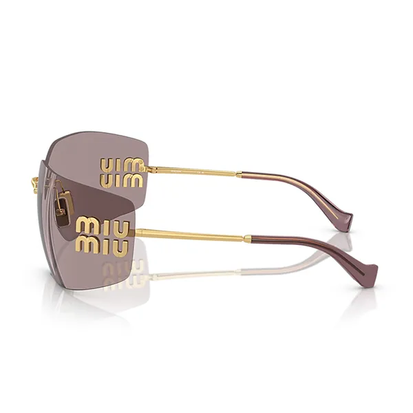 Kính Mát Nữ Miu Miu 0mu 54YS 5AK06I Gold Màu Tím Nâu - Kính mắt - Vua Hàng Hiệu
